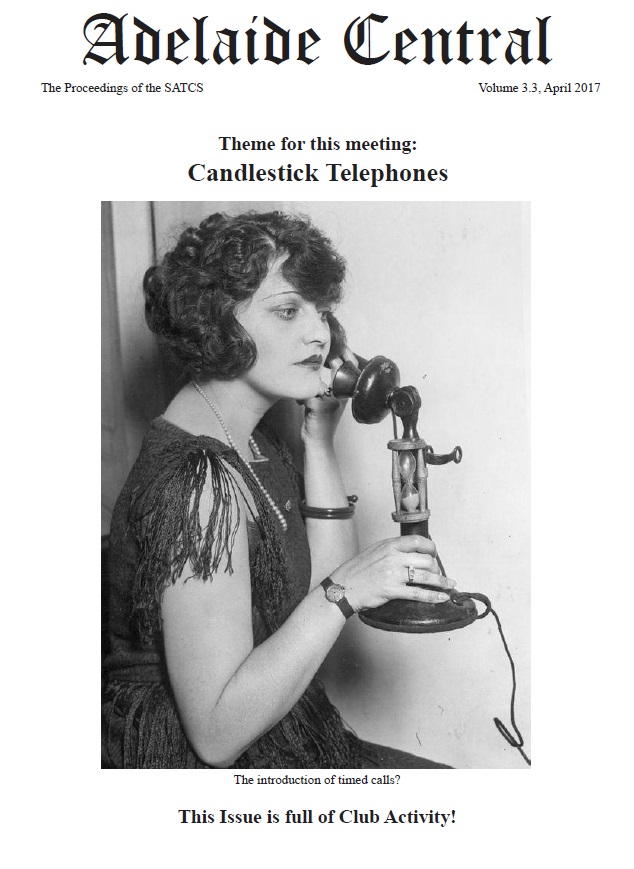 Candlestick telephone theme